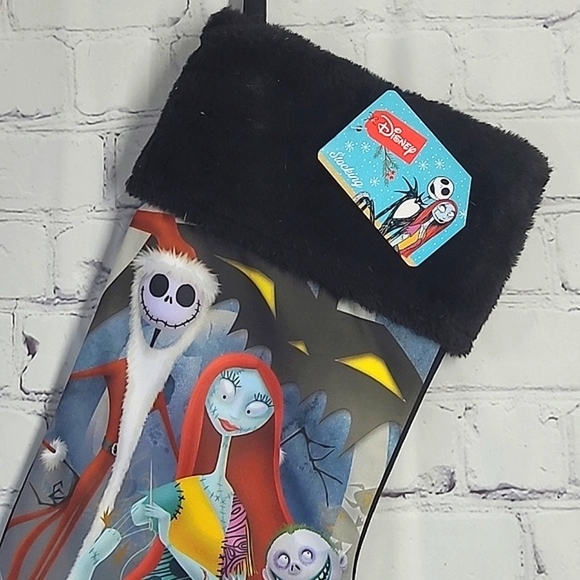 🆕️NWT Disney The Nightmare Before Christmas Collectible Christmas Stocking 16" - Picture 7 of 13